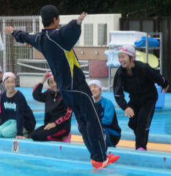 anorak pool training adventure swimming